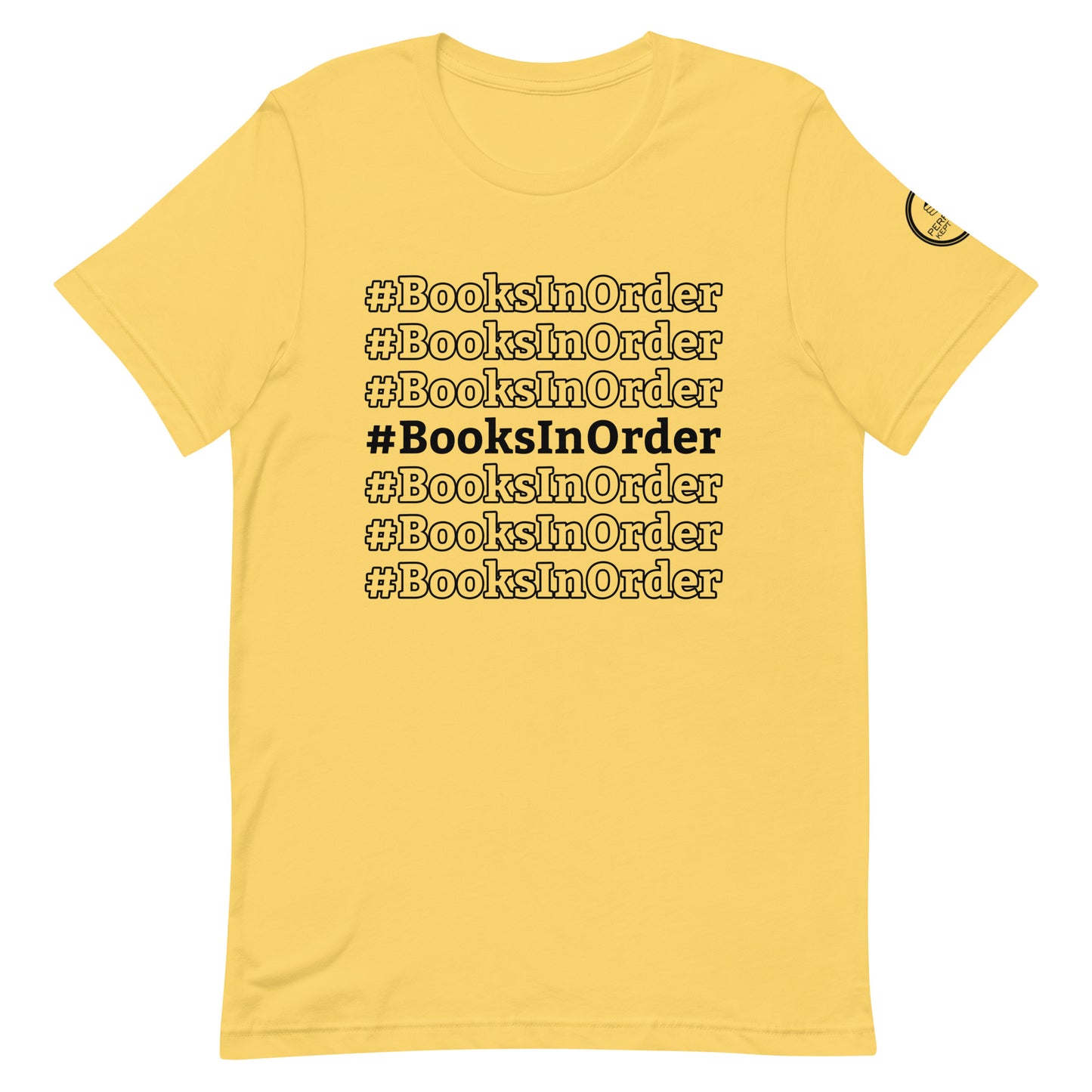 #BooksInOrder T-Shirt